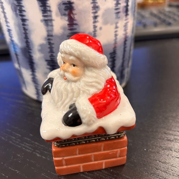 Vintagee Department 56 Santa Claus Trinket Box - Picture 3 of 6